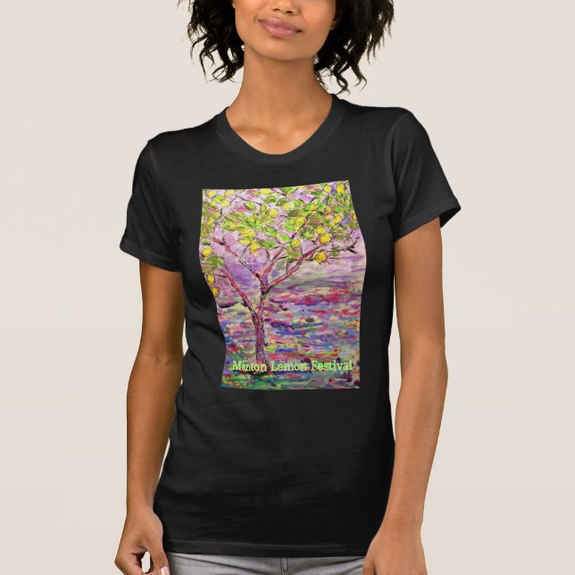 T-shirt Festival Menton Lemon (Devant)