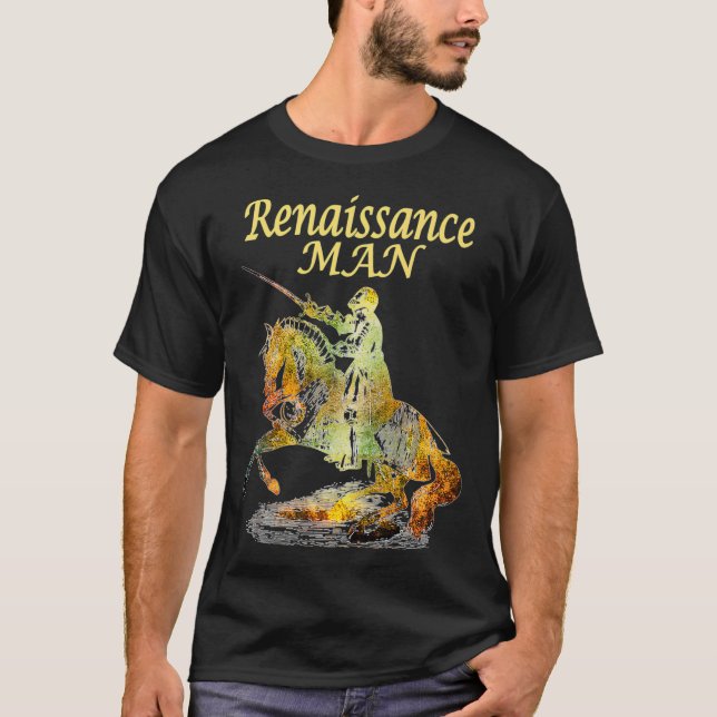 T-shirt Festivals d'été Renaissance Homme KnightHorse Clas (Devant)