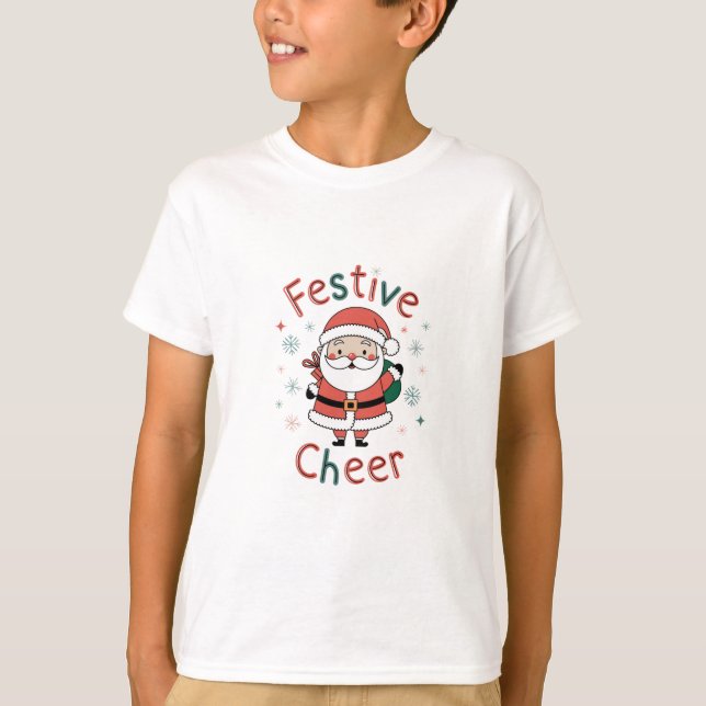 T-shirt Festive Cheer (Devant)