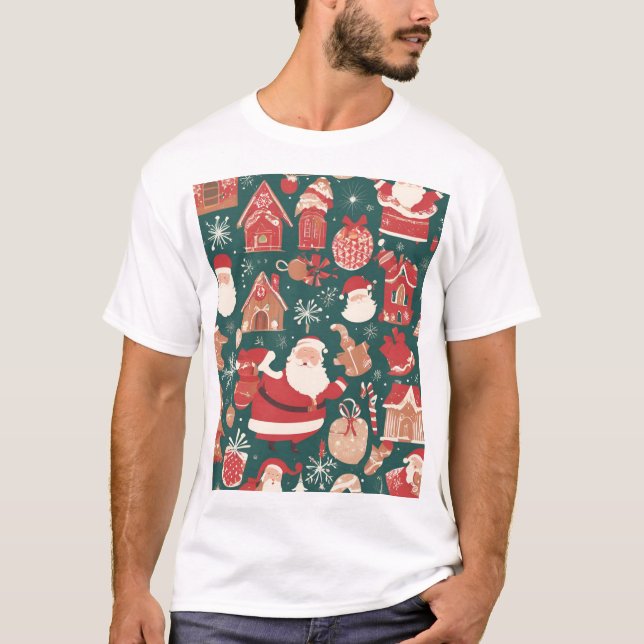 T-shirt "Festive Cheer Tee" (Devant)