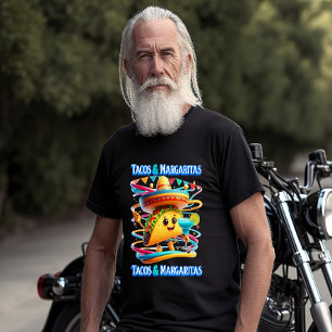 T-shirt Festive Fiesta Flavours tacos et margaritas