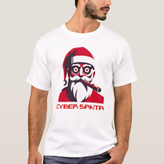 T-shirt Festivités futuristes : Un Cyberpunk Noel laid