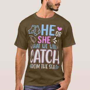 T-shirt Fétal Baby Se Événement Il Ou Elle Genre Reveilles