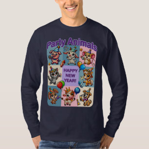 T-shirt Fêtards "Bonne Année"