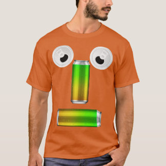 T-shirt Fête Canned Beer Face nival