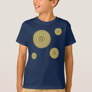 T-shirt Fête Céleste Enfant et bébé Chemise noire