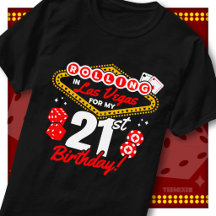 Fête d'anniversaire 21 ans Rolling In Las Vegas da