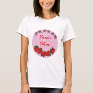 T-shirt Fête d'anniversaire aux fraises