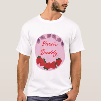 T-shirt Fête d'anniversaire aux fraises