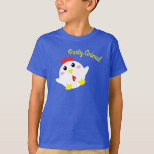 T-shirt Fête d'anniversaire de 1 an des enfants de la ferm