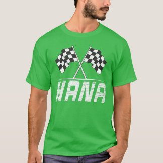 T-shirt Fête d'anniversaire de course de famille de course