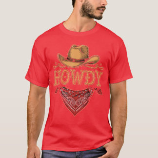 T-shirt Fête d'anniversaire de cow-boy occidental Comment 