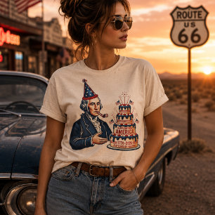 T-shirt Fête d'anniversaire de George Washington