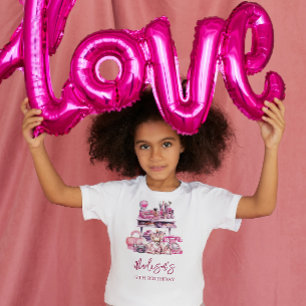 T-shirt Fête d'anniversaire de maquillage personnalisé