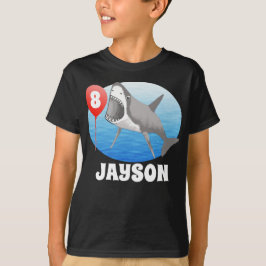 T-shirt Fête d'anniversaire de requins