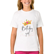 Fête d'anniversaire fille mignonne et élégant