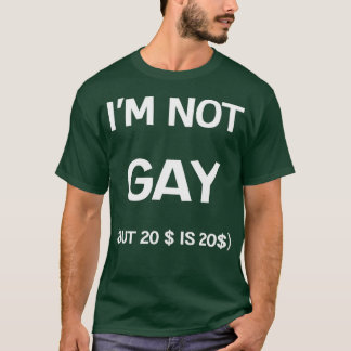 T-shirt fête de bachelor gay fête drôle argent cadeau