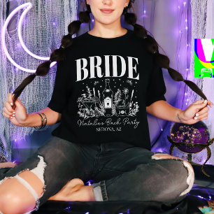 T-shirt Fête de Bachelorette Coven de mariée sur mesure