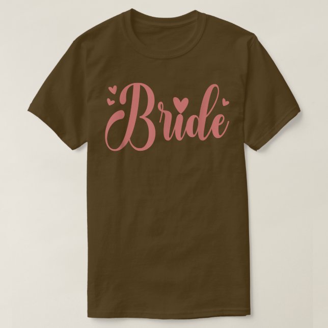 T-shirt Fête de bachelorette de la mariée Bientôt Mme Drôl (Design devant)