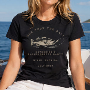 T-shirt Fête de Bachelorette sur le thème des poissons per