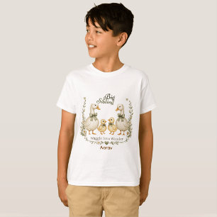 T-shirt Fête de Bébé Canard Famille Danse Dans l'Incroyab