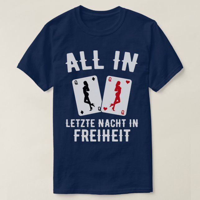 T-shirt Fête de célibataire Jga Men Men Groom 2 (Design devant)