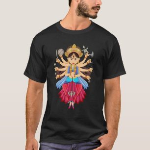 T-shirt fête de Diwali de la puja de Durga Navratri Bonne