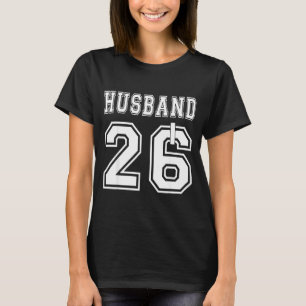 T-shirt Fête de fiançailles de couple marié 2026