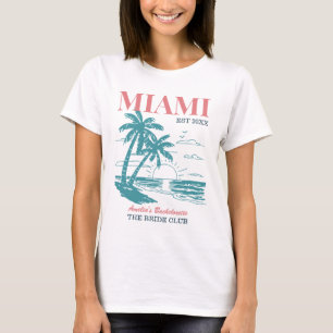T-shirt Fête de Fiançailles sur la Plage Séjour Estival en