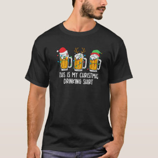 T-shirt Fête de la bière de Noël C'est mon Noël