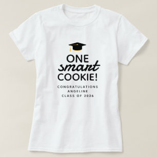 T-shirt Fête de la fête de l'un des biscuits intelligents