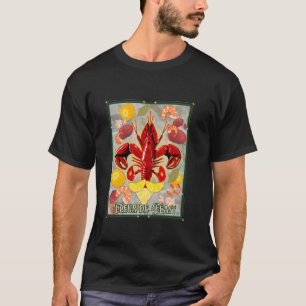 T-shirt Fête de la Fleur de Feast Cajun Cuisine Ébullition