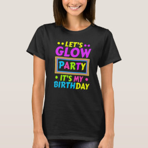T-shirt Fête de la lumière C'est ma partie Lumières de néo