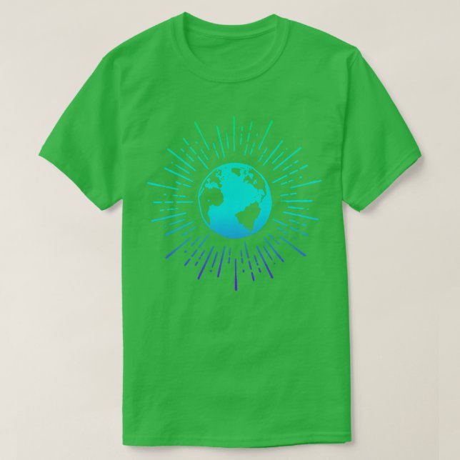 T-shirt Fête de la planète Terre (Design devant)