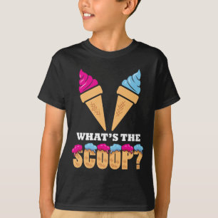 T-shirt Fête de la Révélation du genre - Crème glacée