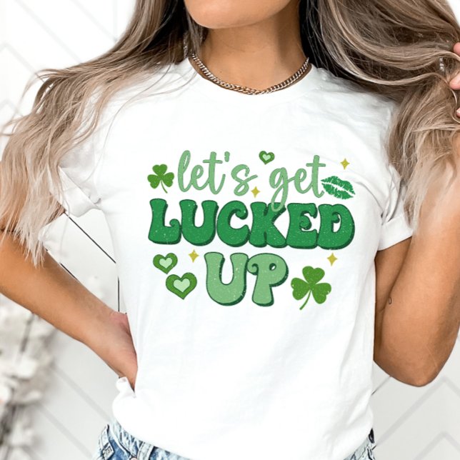 T-shirt Fête de la Saint Patrick, laissons-nous chanceler  (Créateur téléchargé)