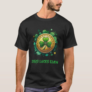 T-shirt Fête de la St. Patrick : Zéro Lucks Donné
