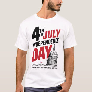 T-shirt Fête de l'Indépendance du 4 juillet 250e Anniversa