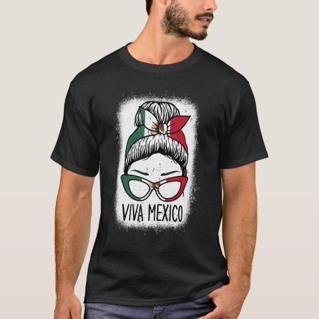 T-shirt Fête de l'Indépendance du Mexique Viva Mexique Pri (Devant)