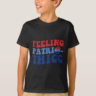 T-shirt Fête de l'Indépendance Patrio-thicc