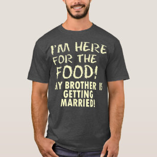 T-shirt Fête De Mariage Amusant Frère De La Salle