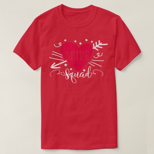 T-shirt Fête De Mariage Et Bachelor De L'Équipe De Mariage (Design devant)