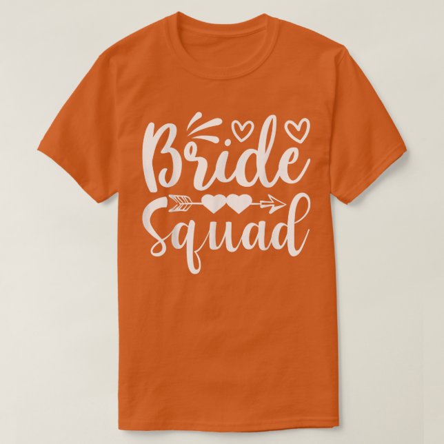 T-shirt Fête De Mariage Et Bachelor De L'Équipe De Mariage (Design devant)