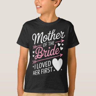 T-shirt Fête de mariage pour femmes, la mère de la mariée