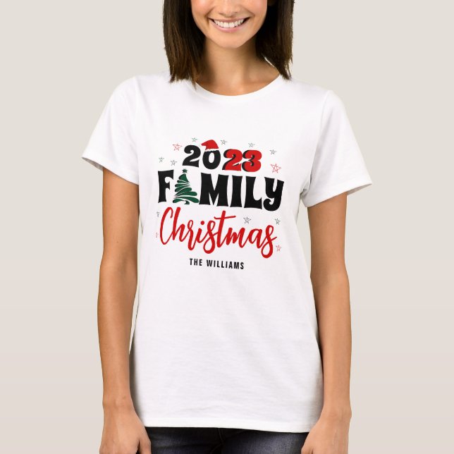 T-shirt Fête de Noël des femmes (Devant)