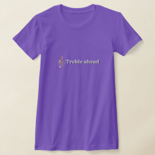 T-shirt Fête de Noël des femmes drôle musique de nouveauté