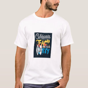 T-shirt Fête de plage de Californie