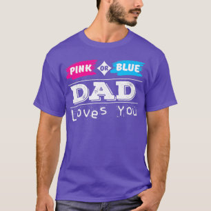 T-shirt Fête de révélation de genre masculine pour maman e