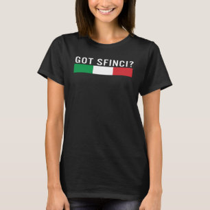 T-shirt Fête de Saint Joseph Sfinci Italie Drapeau Dessert