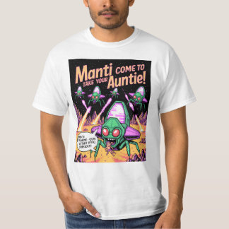 T-shirt Fête d'enlèvement d'aliens de Manti ! Defender Ar